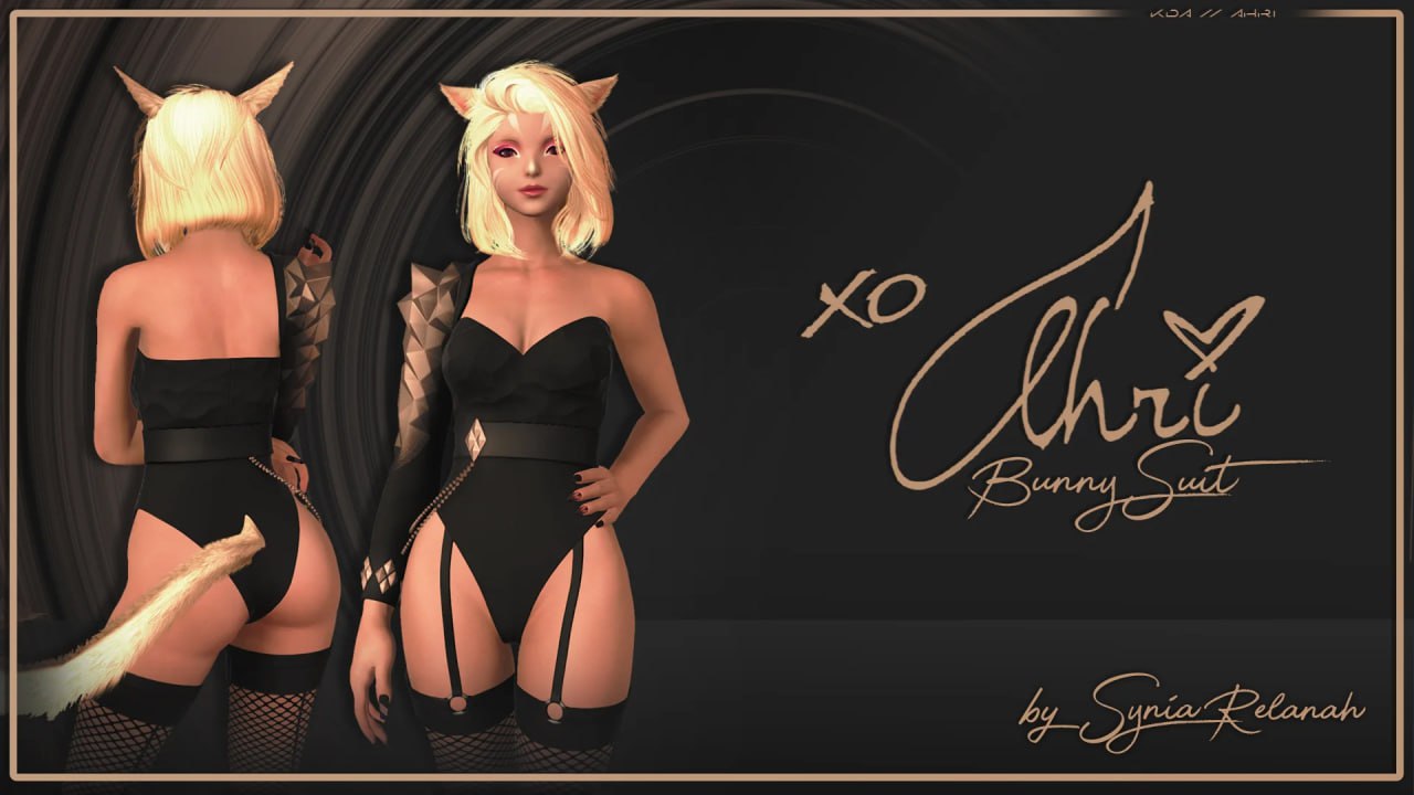 KDA Ahri Bunny Suit
