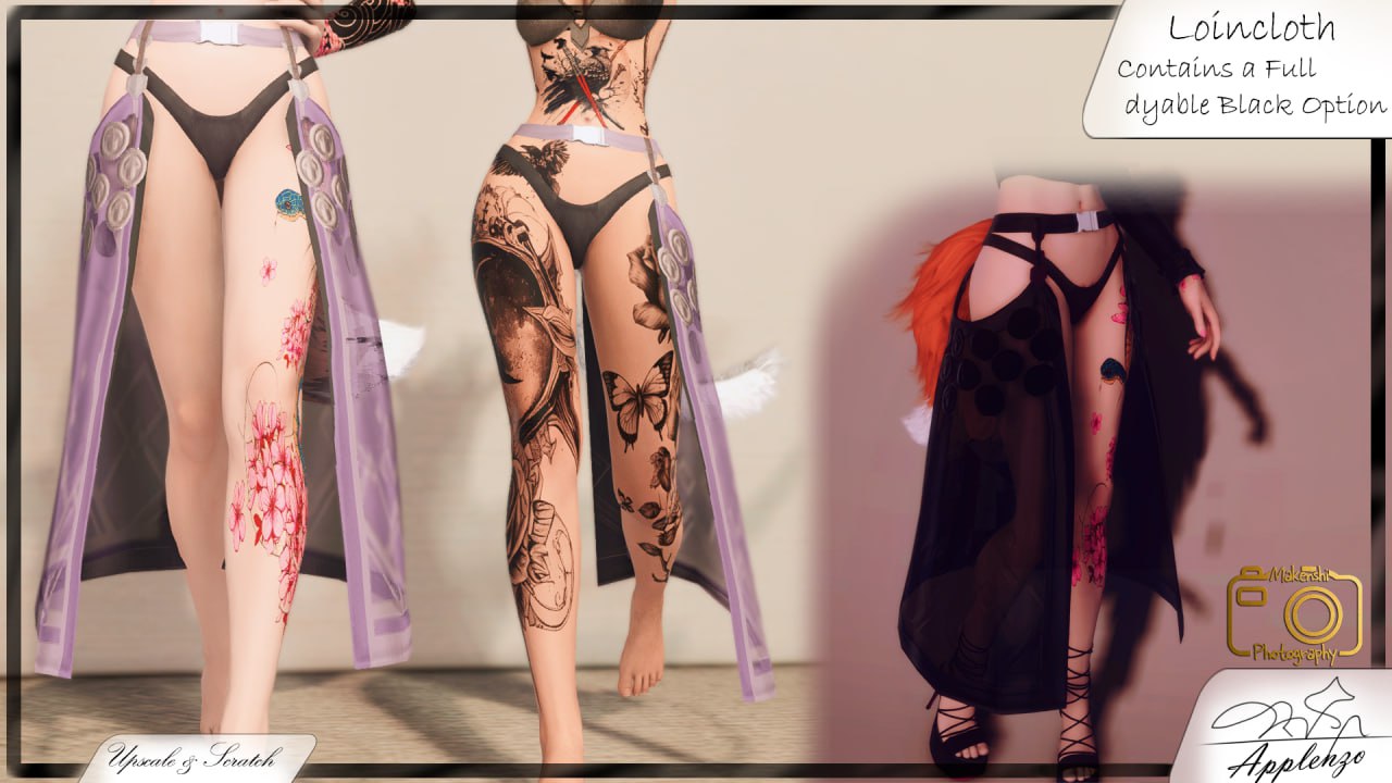 Loincloth Upscale & Edit