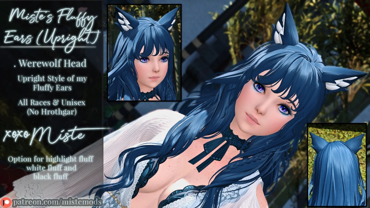 Miste's Fluffy Ears (Upright Style)