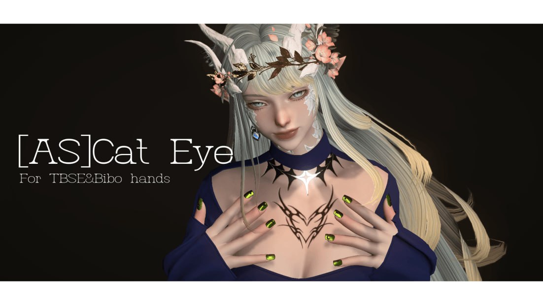 Cat's Eye Nails 猫眼美甲