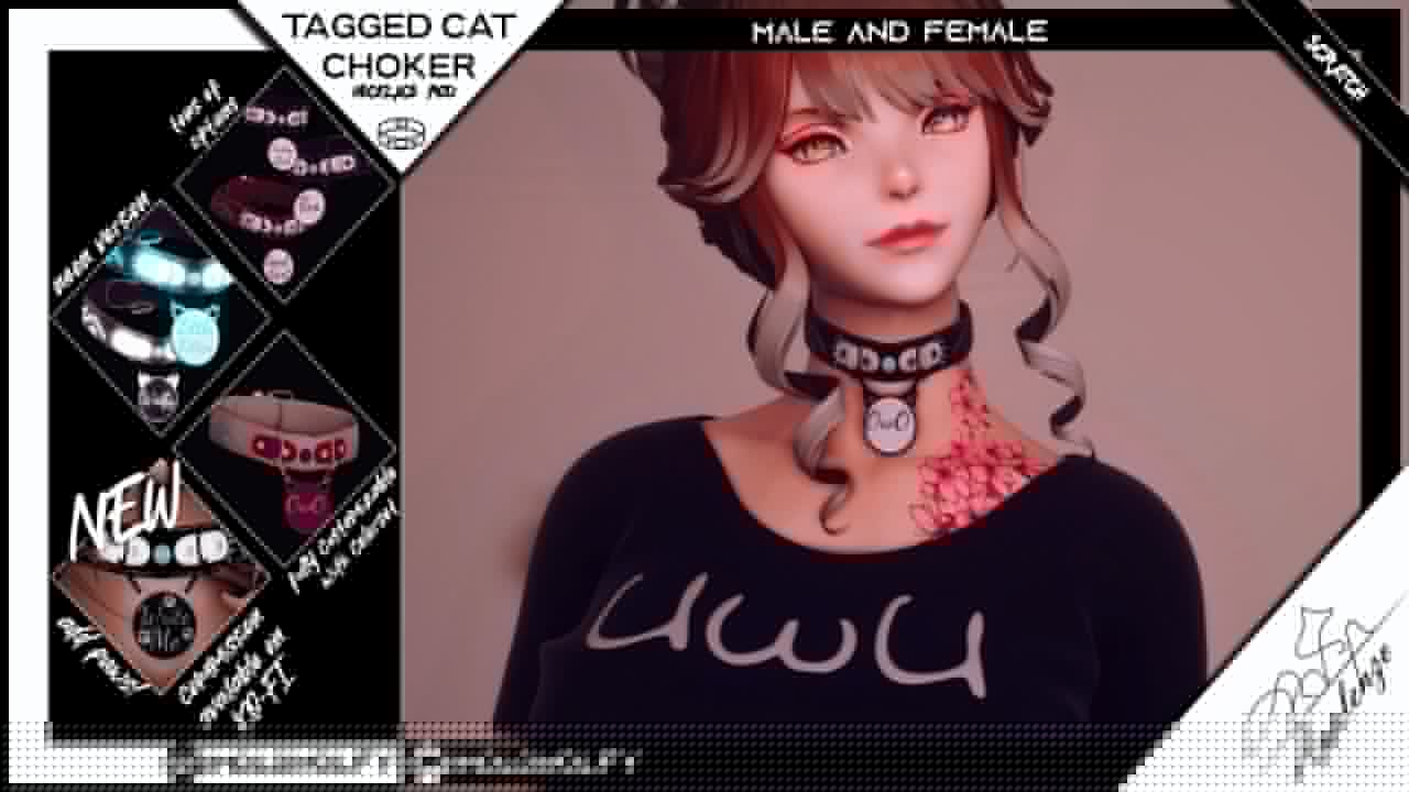 Tagged Cat Choker