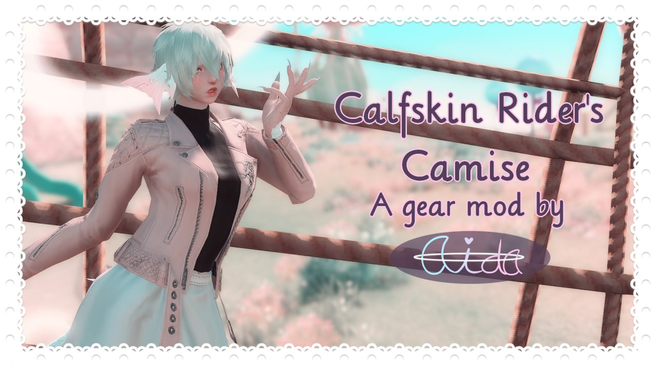 Calfskin Rider's Camise