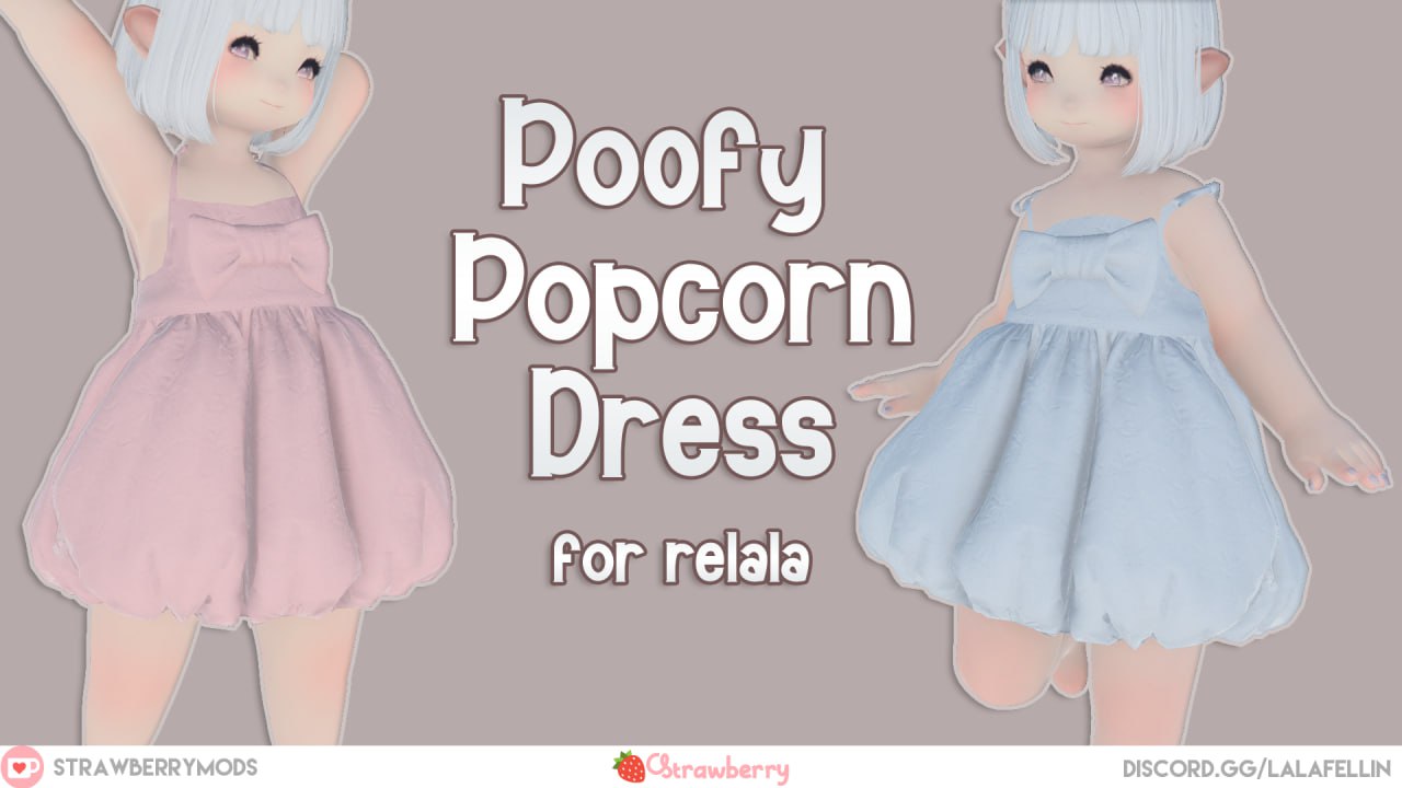 Poofy Popcorn Dress