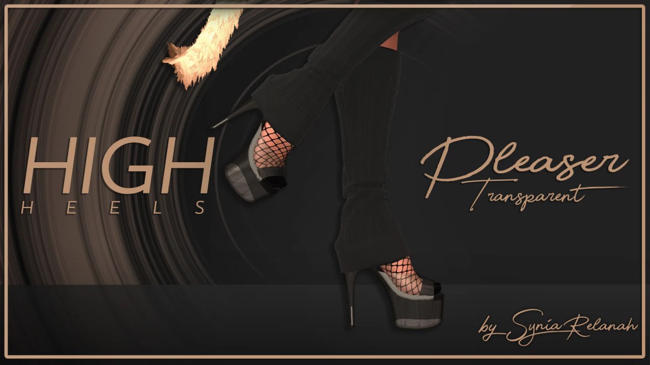 Pleaser Legwarmer_Transparent