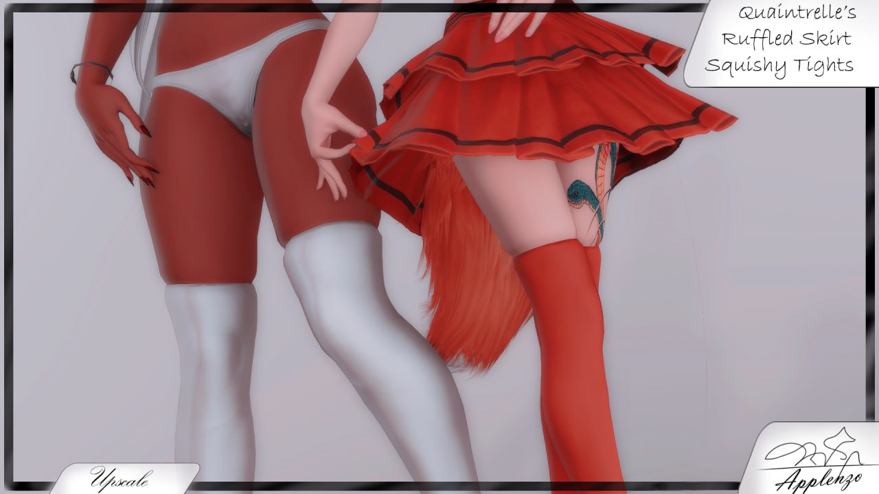 Quaintrelle's Ruffled Skirt Upscale