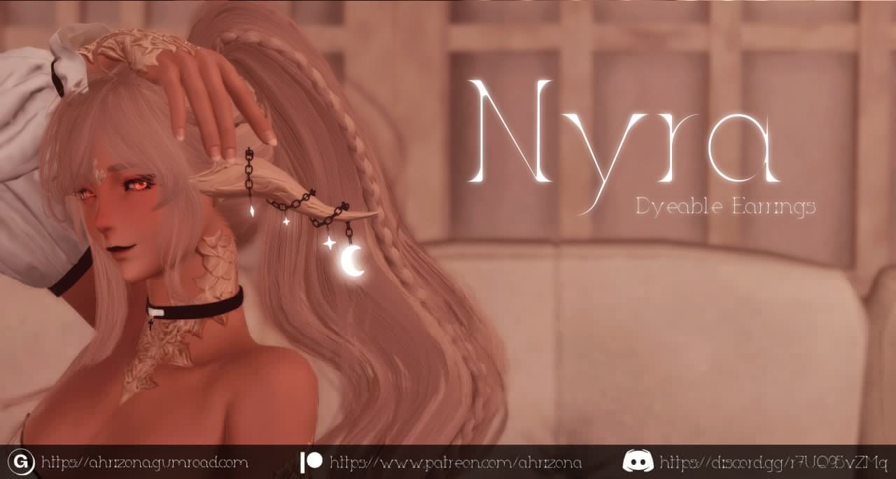 Nyra - Earrings for Aura Face 1