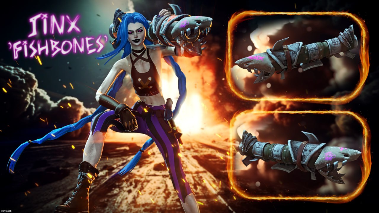 Jinx 'Fishbones' Rocket Launcher