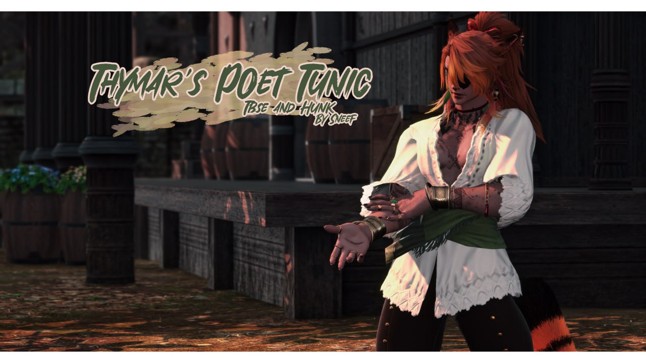 Thymar's Poet Tunic [TBSE & Hunk]