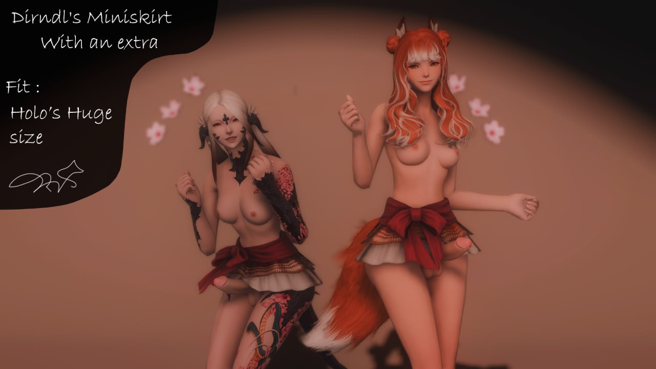 Dirndl's Futa Miniskirt