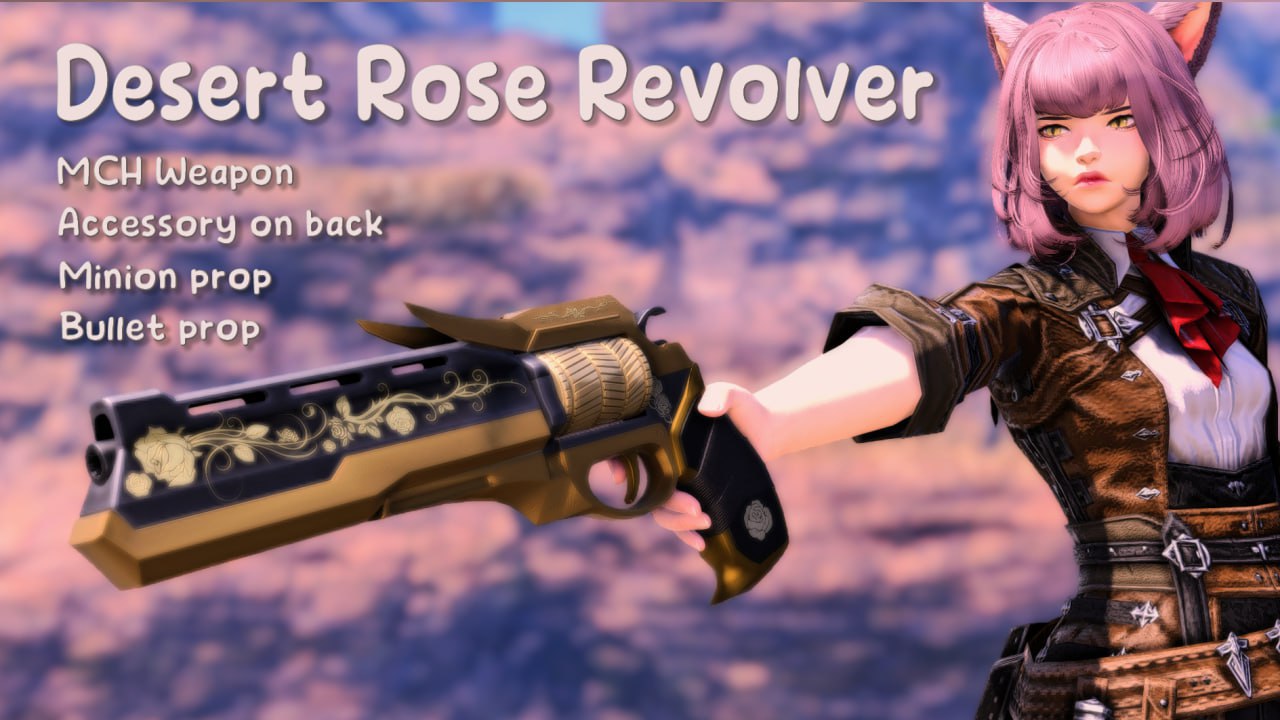 Desert Rose Revolver