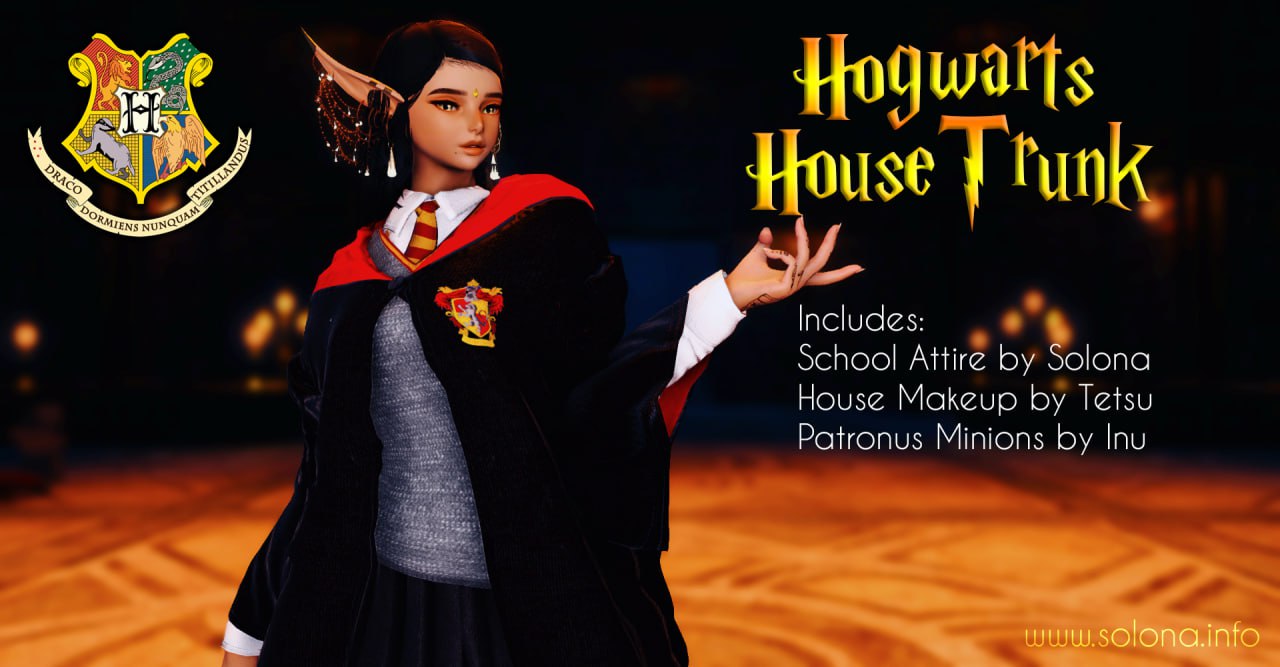 Hogwarts House Trunk