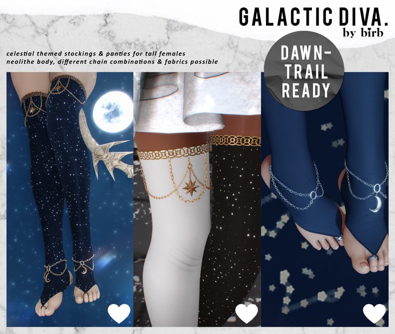 Galactic Diva Stockings