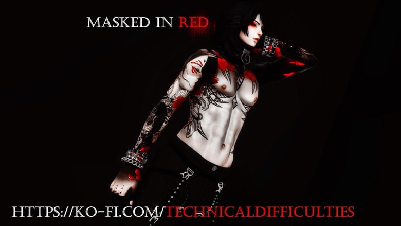 Masked in Red