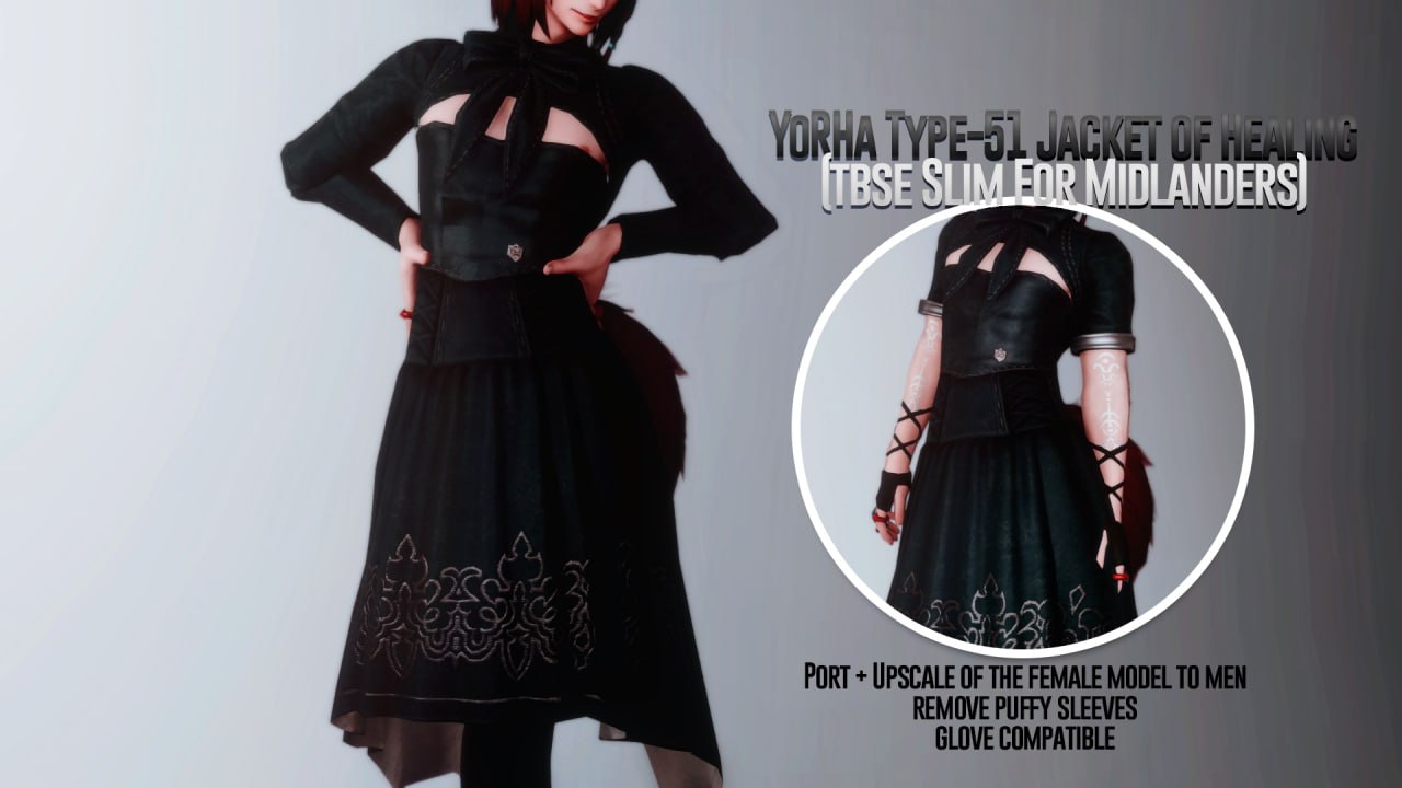 YoRHa Type-51 Jacket of Healing [TBSE Slim]