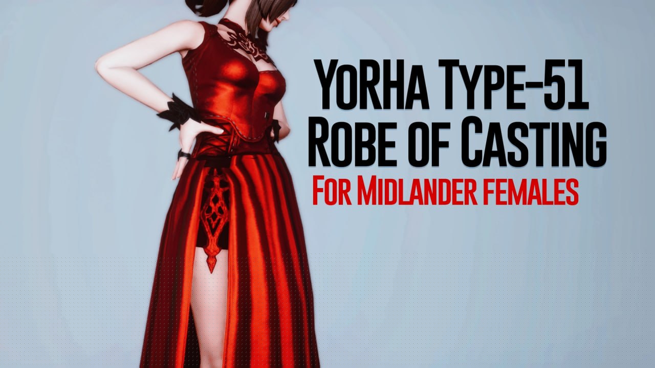 YoRHa Type-51 Robe of Casting [Bibo]