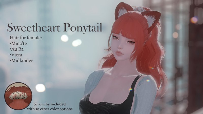 Sweetheart Ponytail