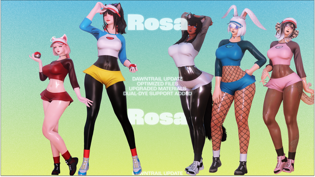 Rosa - Dawntrail Update