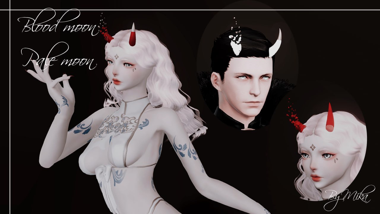 Blood moon Pale moon