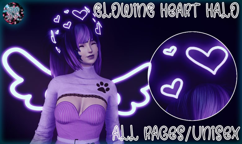 Glowing Heart Halo