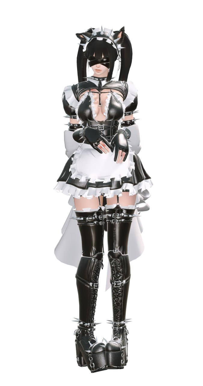 [VRC]地雷乳胶女仆 [Landmine Latex Maid]