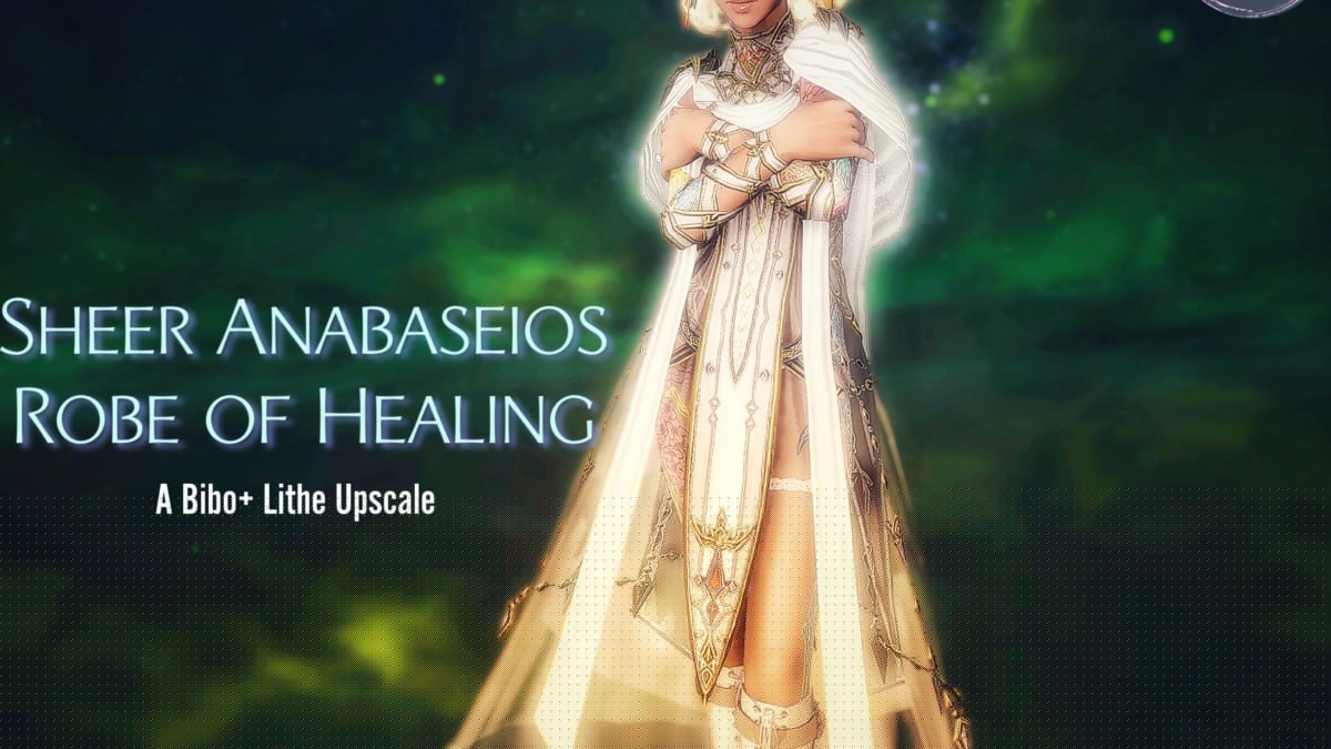 Sheer Anabaseios Robe of Healing (A Bibo+ Lithe Upscale)
